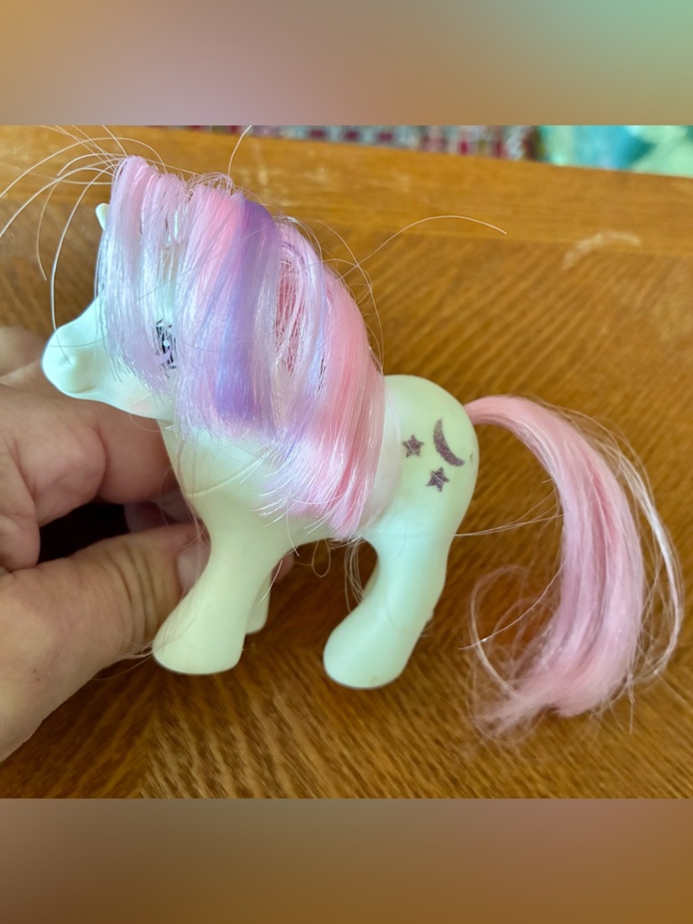 Sold-Vintage My Little Pony G1 “Baby Moondancer” Unicorn